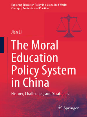 cover image of The Moral Education Policy System in China